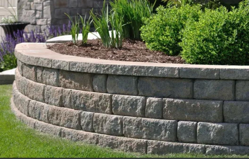 Stone Retaining Wall